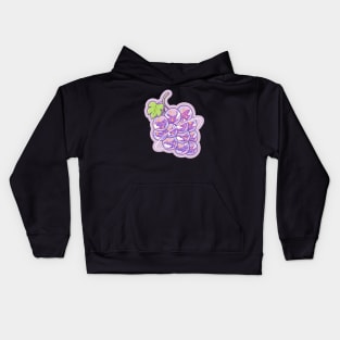 Glass Fruit Series - Grape Kids Hoodie